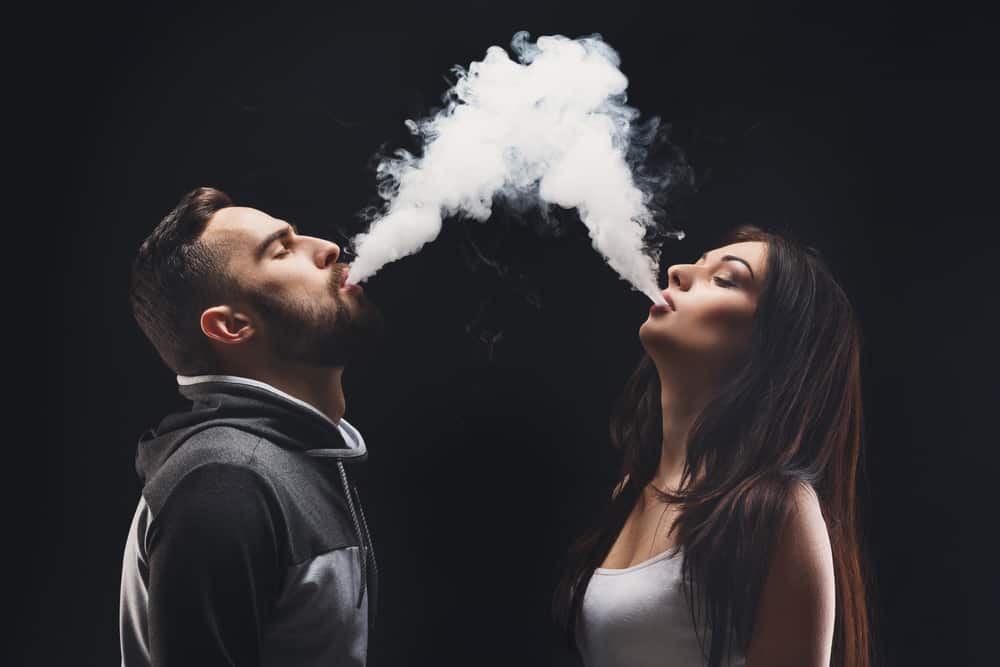 Smoking Couple
